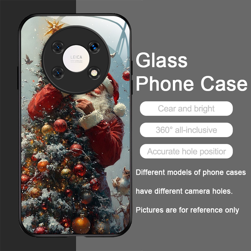 Cute Christmas Santa Claus Pat - Phone Cases Honor 评论和价格