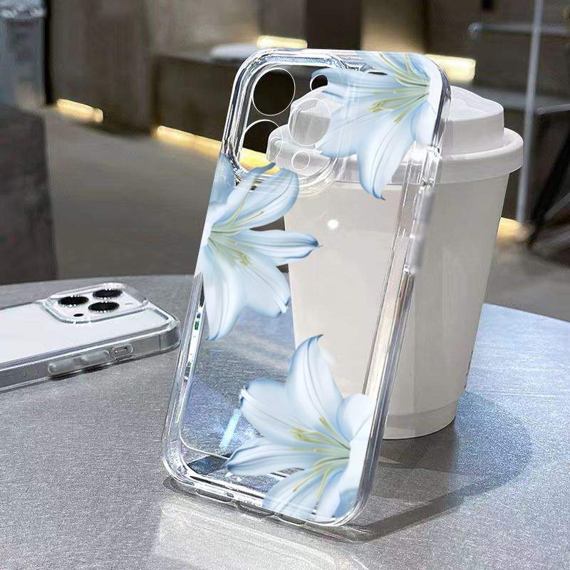 Fashion Exquisite White Lily F - Phone Cases Xs Iphone 评论和价格