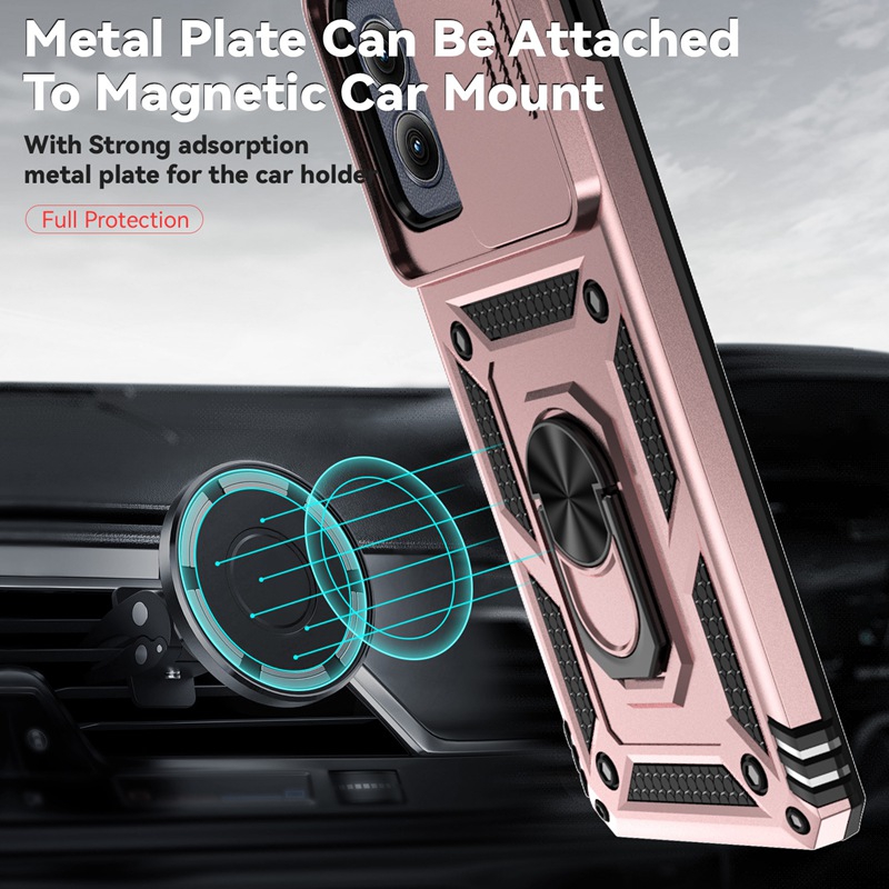 360° Ring Stand Case For Motor - Phone Cases Motorola Edge 2025 评论和价格