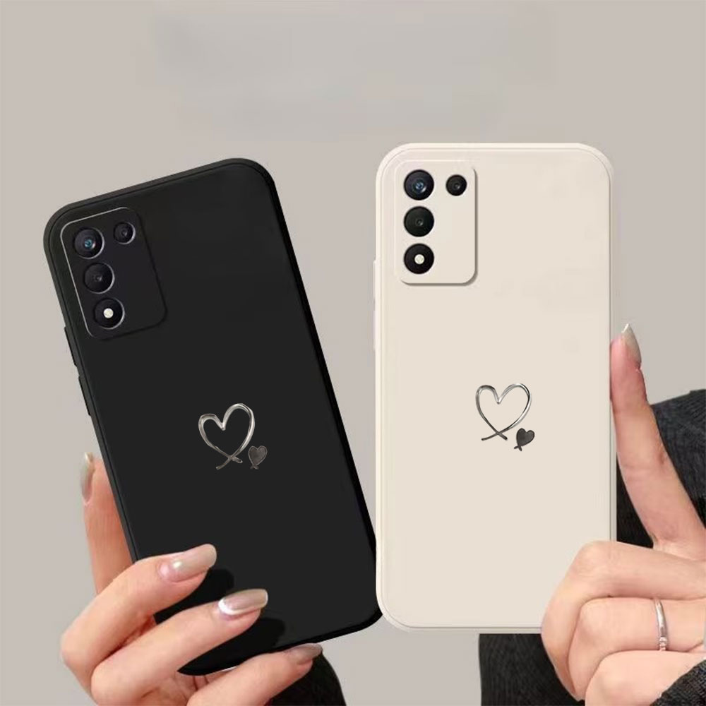 Love Heart Print Anti-Drop Pho - Phone Cases Galaxy S23 评论和价格