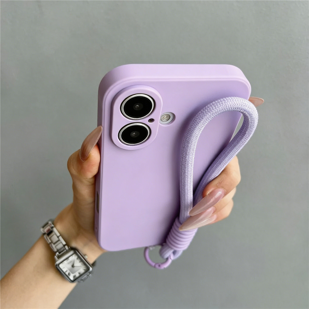 Fashion Silicone Liquid Phone  - Phone Cases With Straps 评论和价格